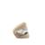 Sneakers garçon synthétique lacets- fermeture adhésive barefoot Blanc-beige+Blanco-grey+White 3 - vertbaudet enfant 