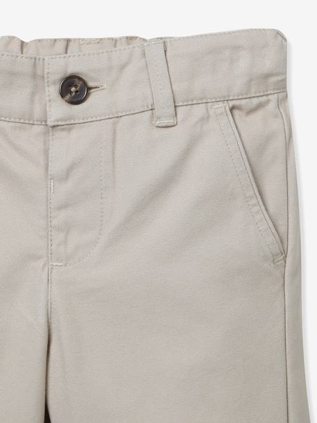 Pantalon chino bébé beige 3 - vertbaudet enfant 