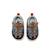 Sandales garçon textile fermeture adhésive barefoot Blue+Kaki beige 2 - vertbaudet enfant 