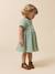 Robe courte gaze de coton vert sauge 5 - vertbaudet enfant 