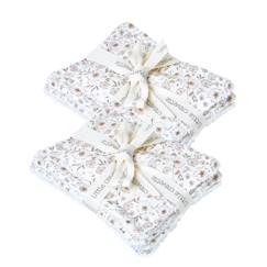 Puériculture-Lot de 12 lingettes lavables coton bio