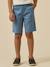 Short chino garçon bleu 4 - vertbaudet enfant 