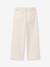 Pantalon large twill écru 2 - vertbaudet enfant 