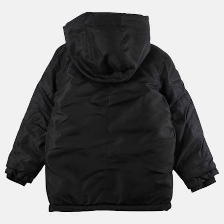 Parka garçon imprimée Kaki+Noir 10 - vertbaudet enfant 
