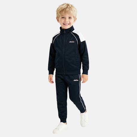 Ensemble veste et pantalon jogging garçon à imprimé Marine 1 - vertbaudet enfant 