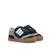 Sneakers garçon synthétique fermeture adhésive barefoot Bleu marine–pétrole+Bleu marine-turquoise+Jaune clair+Kaky+Taupe-cuir 4 - vertbaudet enfant 