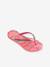 Tongs paillettes rose 1 - vertbaudet enfant 