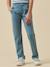 Pantalon chino bleu ardoise 3 - vertbaudet enfant 