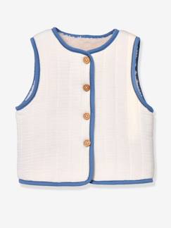 Bébé-Manteau, combipilote, nid d'ange-Manteau-Gilet sherpa bébé sans manches