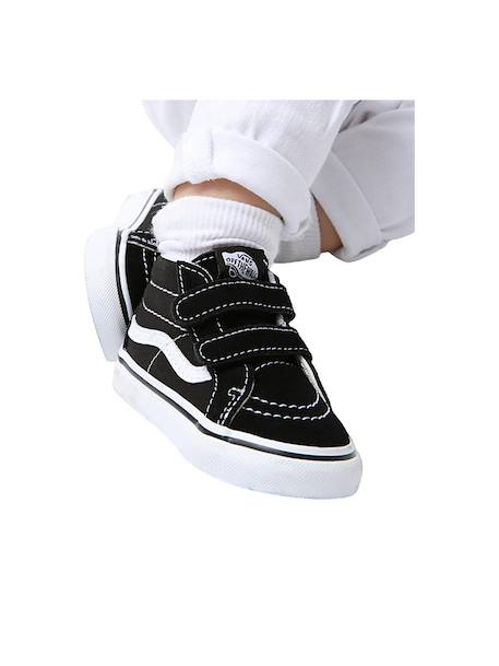 Chaussures sk8-mid reissue td à scratch – confort et maintien bébé Noir 3 - vertbaudet enfant 
