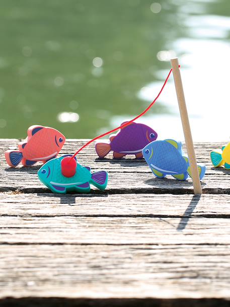 Pêche magnétique pour le bain multicolore 1 - vertbaudet enfant 