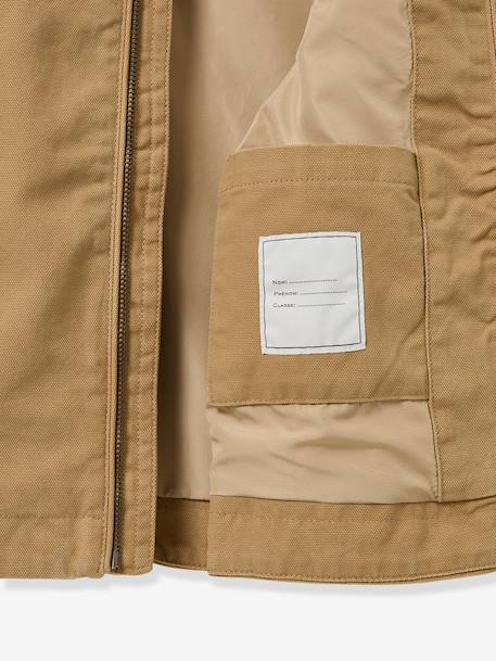 Blouson twill caramel 7 - vertbaudet enfant 