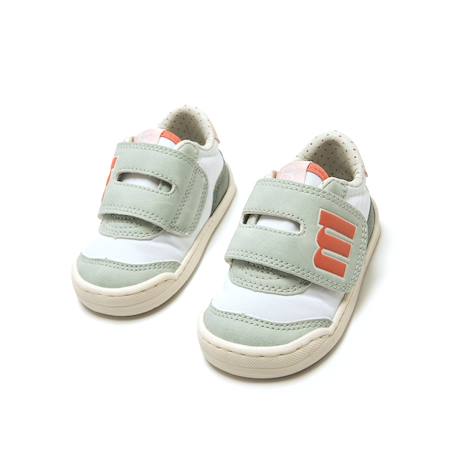 Sneakers filles synthétique fermeture adhésive barefoot Aigue-marine 6 - vertbaudet enfant 