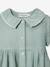 Robe courte gaze de coton vert sauge 3 - vertbaudet enfant 