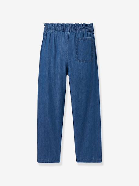Pantalon ceinture denim denim brut 2 - vertbaudet enfant 
