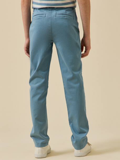 Pantalon chino bleu ardoise 5 - vertbaudet enfant 