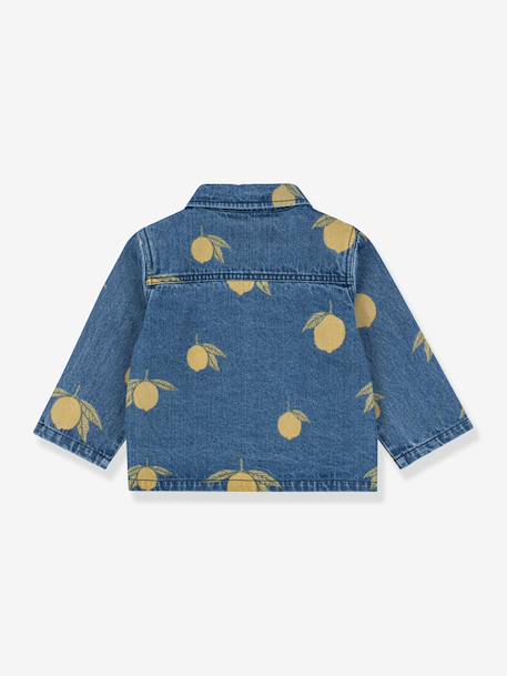 Veste en denim bleu jean 2 - vertbaudet enfant 