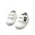 Sneakers garçon synthétique fermeture adhésive barefoot blanc-bleu marine+Blanc-bleu_marine+Blue marine 6 - vertbaudet enfant 