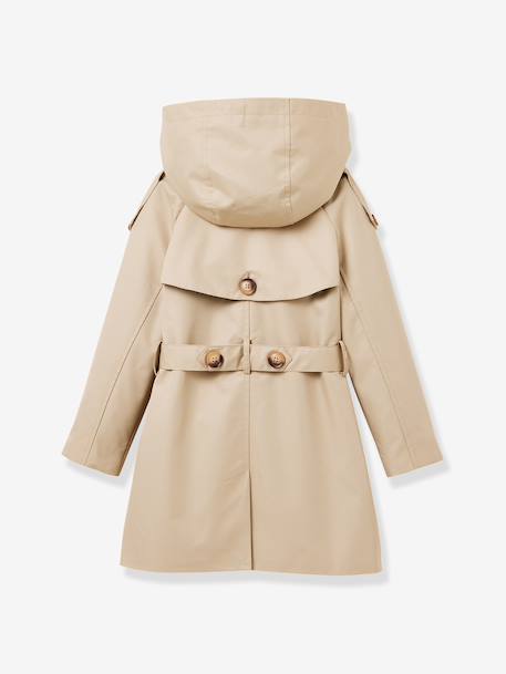 Trench enfant ceinture beige 2 - vertbaudet enfant 