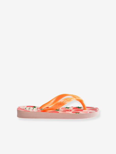 Tongs imprimés orange 3 - vertbaudet enfant 