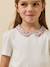 Tee shirt col habillé coton bio rose clair 5 - vertbaudet enfant 