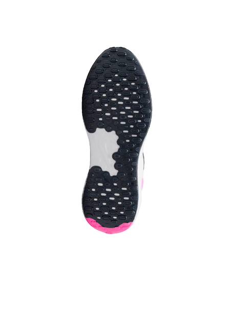 Chaussures de running légères revolution 7 – confort et maintien enfant Blanc/playful pink/midnight navy 3 - vertbaudet enfant 