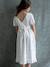 Robe longue fille blanc 6 - vertbaudet enfant 