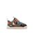 Sandales garçon textile fermeture adhésive barefoot Blue+Kaki beige 1 - vertbaudet enfant 