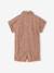 Combi short fille twill coton beige 4 - vertbaudet enfant 