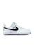 Basket lifestyle court borough low recraft ps – cuir et textile – junior Blanc 1 - vertbaudet enfant 