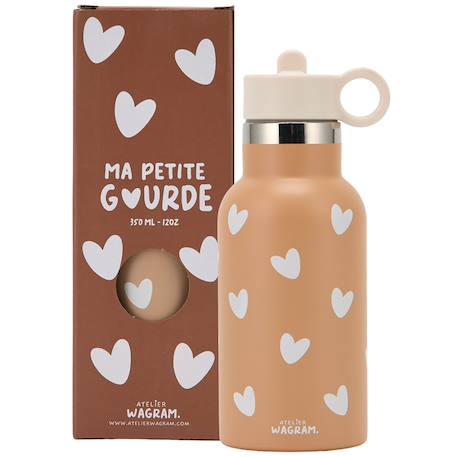 Fille-Accessoires-Fourniture scolaire-Gourde-Gourde isotherme caramel (350 ml)