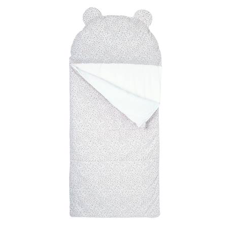 Sac de couchage coton bio Fleurs beiges 3 - vertbaudet enfant 
