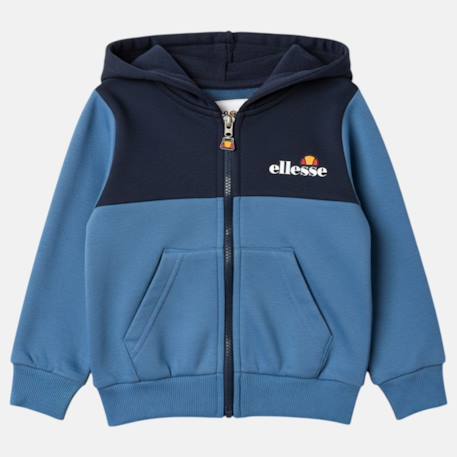 Ensemble t-shirt manches courtes veste capuche et pantalon jogging 3 pièces garçon Bleu 4 - vertbaudet enfant 