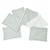 Lot de 12 lingettes lavables coton bio Ananas+Baleines+Fleurs beiges+Fleurs roses+Géométrique+Vichy vert 23 - vertbaudet enfant 