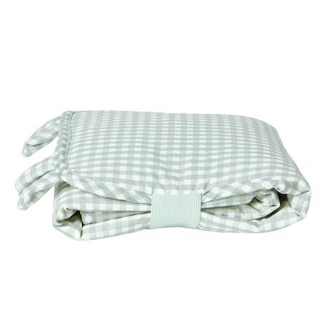 Cape de bain coton bio Beige+Multicolore+Vert 14 - vertbaudet enfant 
