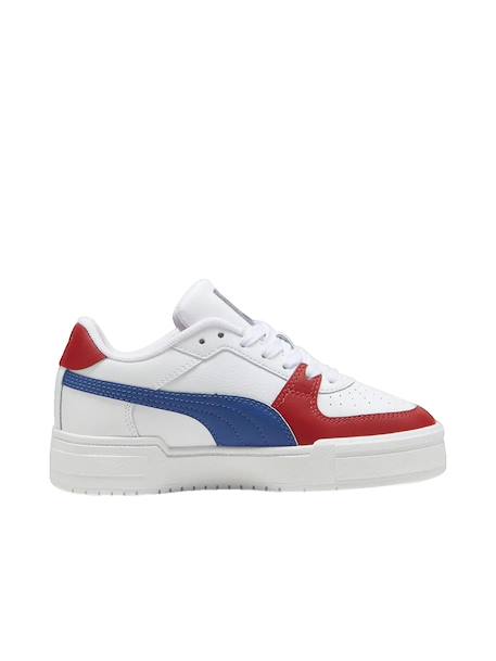 Basket en cuir ca pro – semelle caoutchouc – enfant Blanc 3 - vertbaudet enfant 