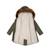 Parka longue à capuche   2-16 ans  rock & love Kaki 5 - vertbaudet enfant 