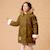 Parka longue à capuche   2-16 ans  rock & love Kaki 1 - vertbaudet enfant 