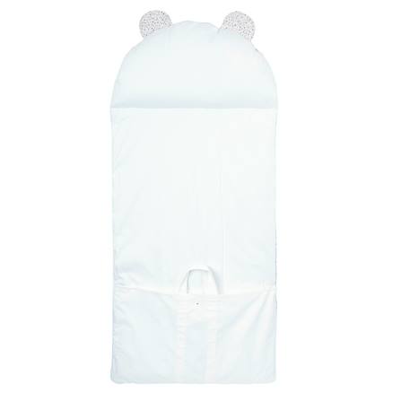 Sac de couchage coton bio Fleurs beiges 5 - vertbaudet enfant 