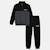 Ensemble sweat et pantalon jogging garçon à imprimé Noir 3 - vertbaudet enfant 
