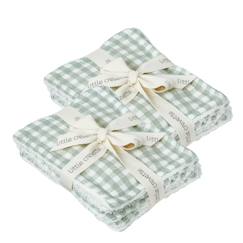 Puériculture-Lot de 12 lingettes lavables coton bio