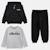 Ensemble t-shirt manches courtes veste capuche et pantalon jogging 3 pièces garçon Noir 3 - vertbaudet enfant 