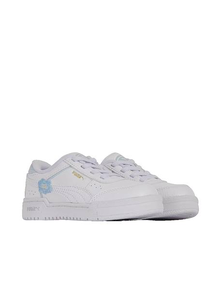 Basket junior ca pro sport flowers – design floral avec fermeture à lacet Blanc 2 - vertbaudet enfant 