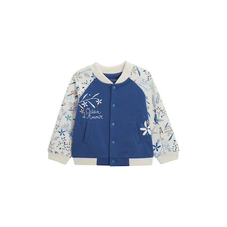 Veste teddy bébé océan d'amour Bleu 2 - vertbaudet enfant 