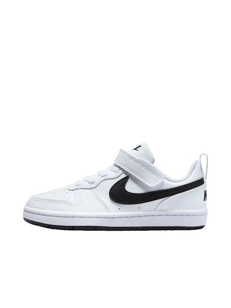 Basket lifestyle court borough low recraft ps – cuir et textile – junior Blanc 2 - vertbaudet enfant 