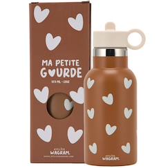 Puériculture-Gourde isotherme caramel (350 ml)