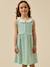 Robe en jersey  - coton biologique Menthe 1 - vertbaudet enfant 