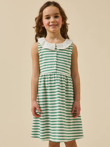 Fille-Robe en jersey  - coton biologique