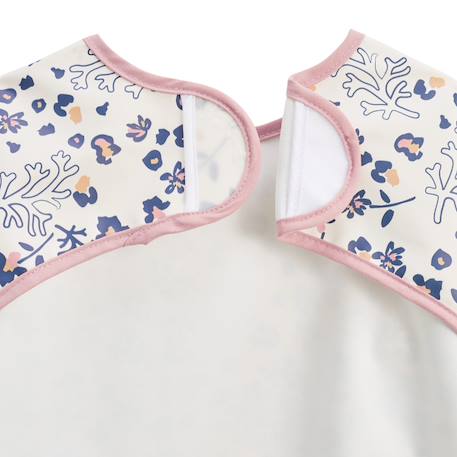 Lot de 2 bavoirs tablier manches longues céleste Ecru 6 - vertbaudet enfant 