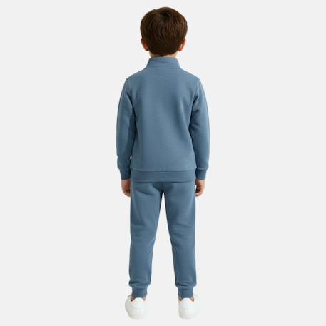 Ensemble veste et pantalon jogging garçon à imprimé Bleu 2 - vertbaudet enfant 